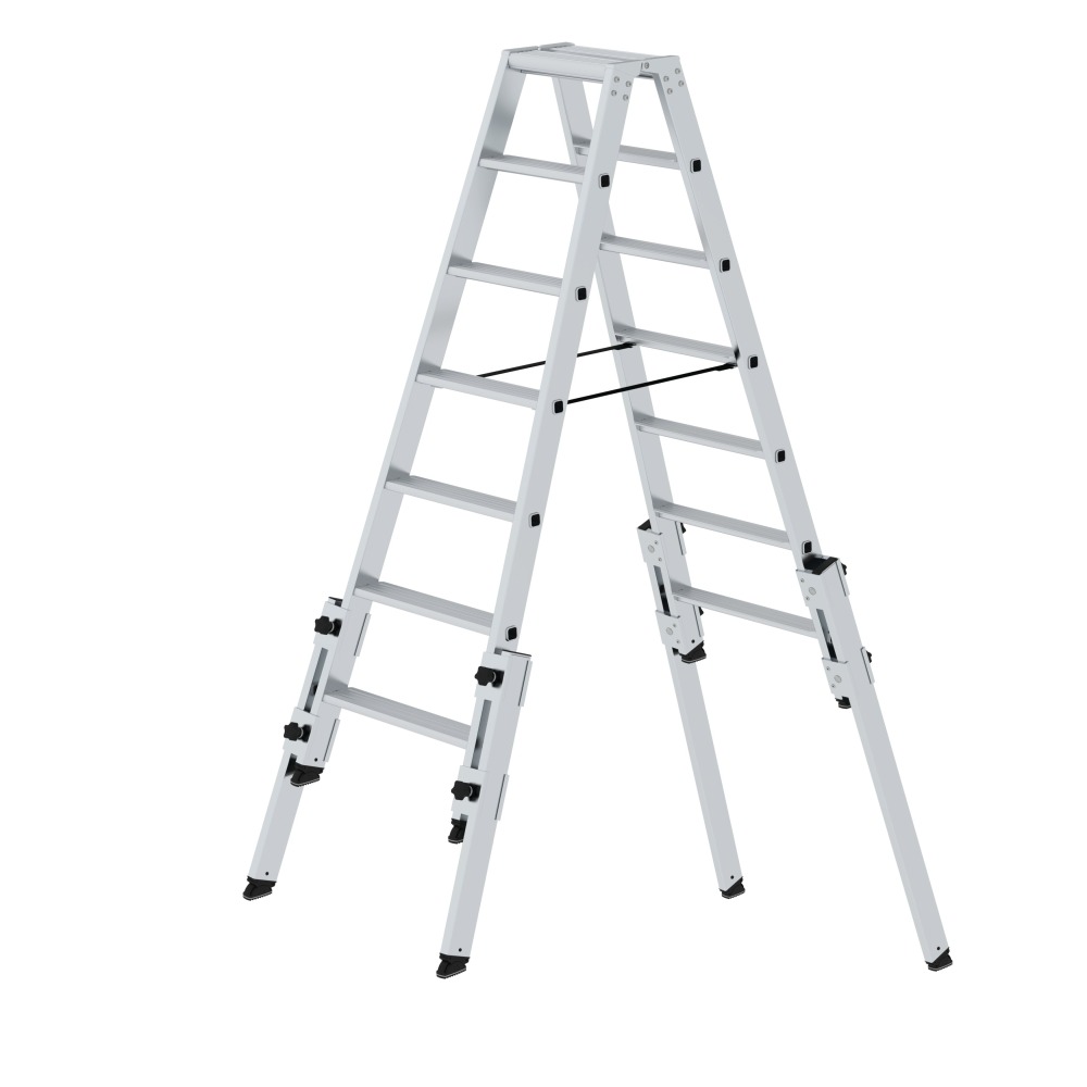 Alu-Stufen-Stehleiter treppengängig Produktbild img1 L