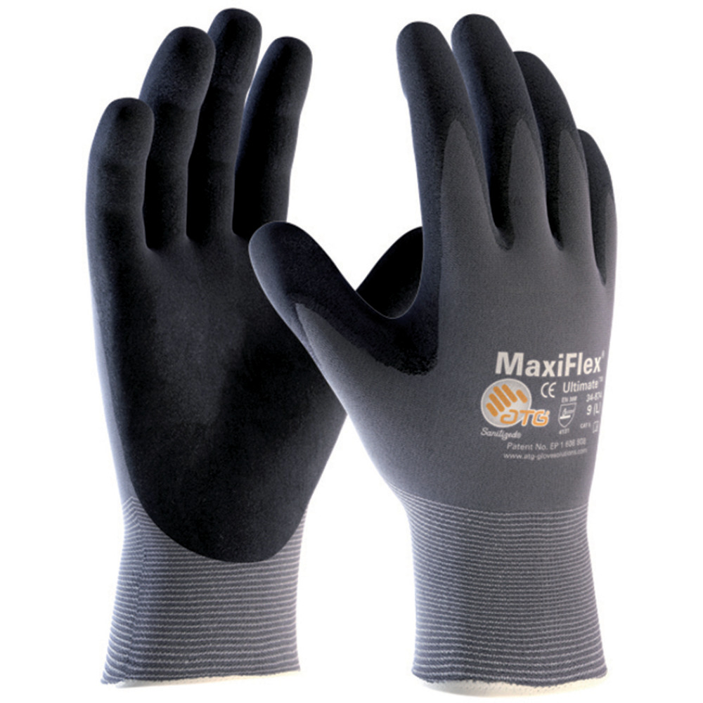 Montagehandschuhe MaxiFlex® Ultimate 34-874 Produktbild img1 L