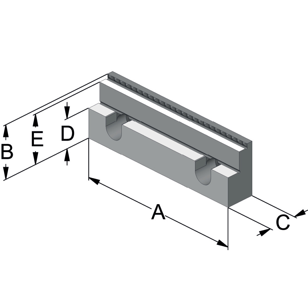 Stufenbacke 18 mm und 3 mm grip 125x40x22 mm Produktbild img3 L