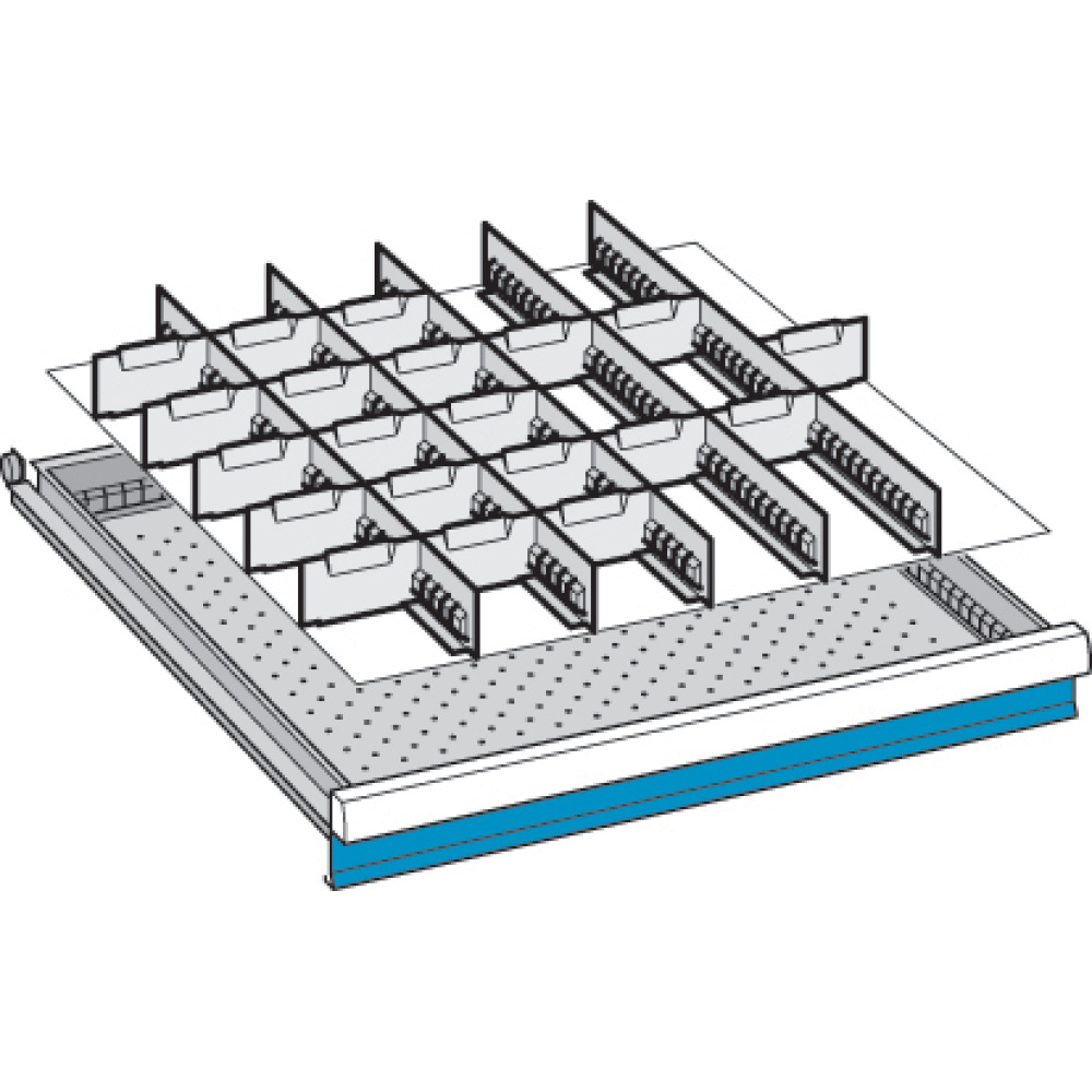 Zubehör 36x36E, Schlitzwände 5x36E Produktbild img1 L
