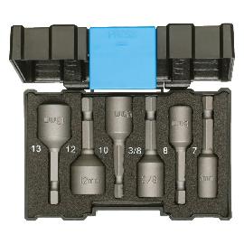 Bit-Box Steckschlüssel Maschinenaufnahme 6-teilig Produktbild