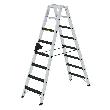 Alu-Stehleiter beidseitig Produktbild img1 S