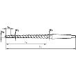 Maschinen Kegelreibahle HSSE, 1:50, MK Produktbild img3 S