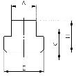 T-Nutensteine  - Rohling Produktbild img4 S
