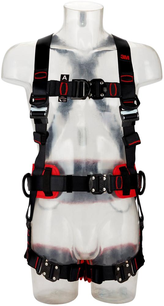 3M™ PROTECTA® 4-Punkt Auffanggurt Komfort mit horizontalen Beingurten Produktbild img1 L