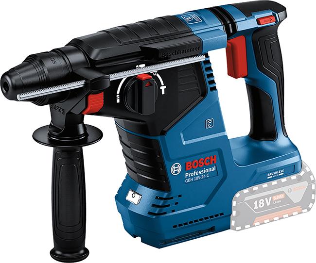 Akku-Kombihammer solo GBH 18V-24 C Bosch ohne Akku ohne Ladegerät Karton Produktbild img1 L