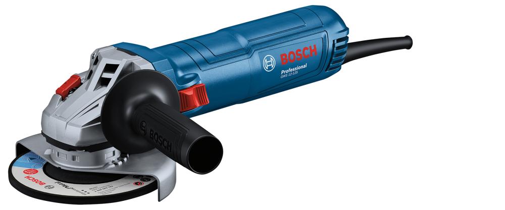 Winkelschleifer GWS 12-125 Bosch Karton + SDS Klick Produktbild img1 L