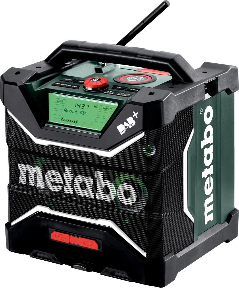Baustellenradio solo RC12-18 32WBTDAB+ Metabo ohne Akku ohne Ladegerät Karton Produktbild img1 L