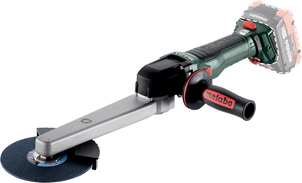 Akku Kehlnahtschleifer KNSVB 18 LTX BL 150 solo Metabo ohne Akku ohne Ladegerät metaBOX Produktbild img1 L