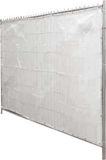 Sichtschutzplane weiß B3500xH2000 mm mit Ösen Produktbild img1 L