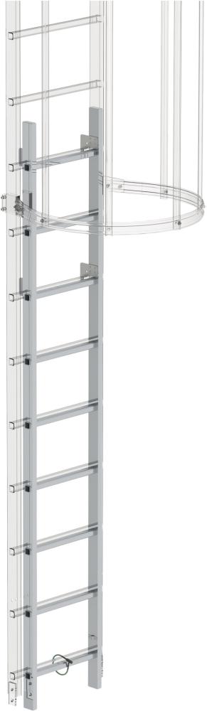 Aluminium-Einstiegsleiter Produktbild img1 L