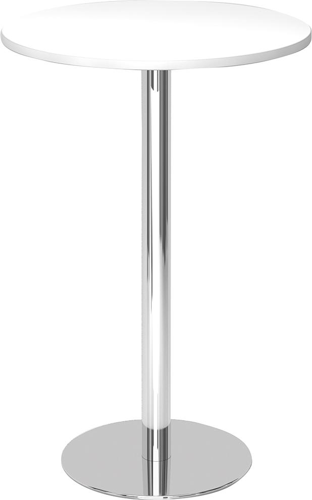 Besprechungstisch rund D800mm H1116mm Weiß Produktbild img1 L