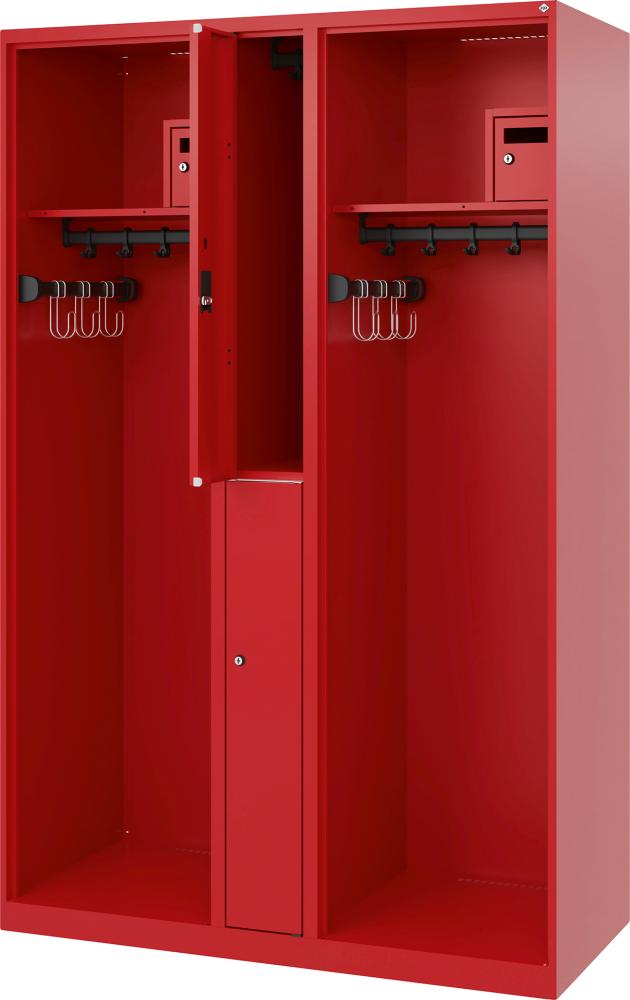 Feuerwehrgarderobenschrank MAXI, bodenstehend Produktbild img1 L
