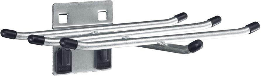 Sechsfachhalter B170xT150xD6 mm 6 Halter 80 mm für Lochplatten bott Produktbild img1 L