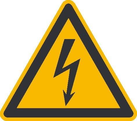 Warnschild, Warnung vor elektrischer Spannung Produktbild img1 L