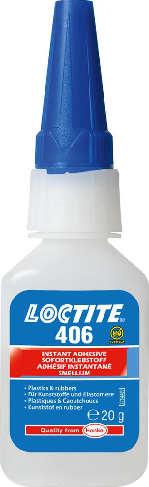 Loctite® 406 Sekunden-Klebstoff flüssig Produktbild img1 L