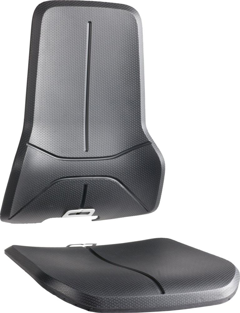 Polsterelement Pu-Schaum schwarz für Arbeitsstuhl ESD Neon Produktbild img1 L