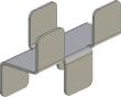 Stabilisierungshalter für Palettenregal-Rückwandgitter Produktbild img1 S