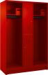 Feuerwehrgarderobenschrank MAXI, mit 100 mm Sockel Produktbild img1 S