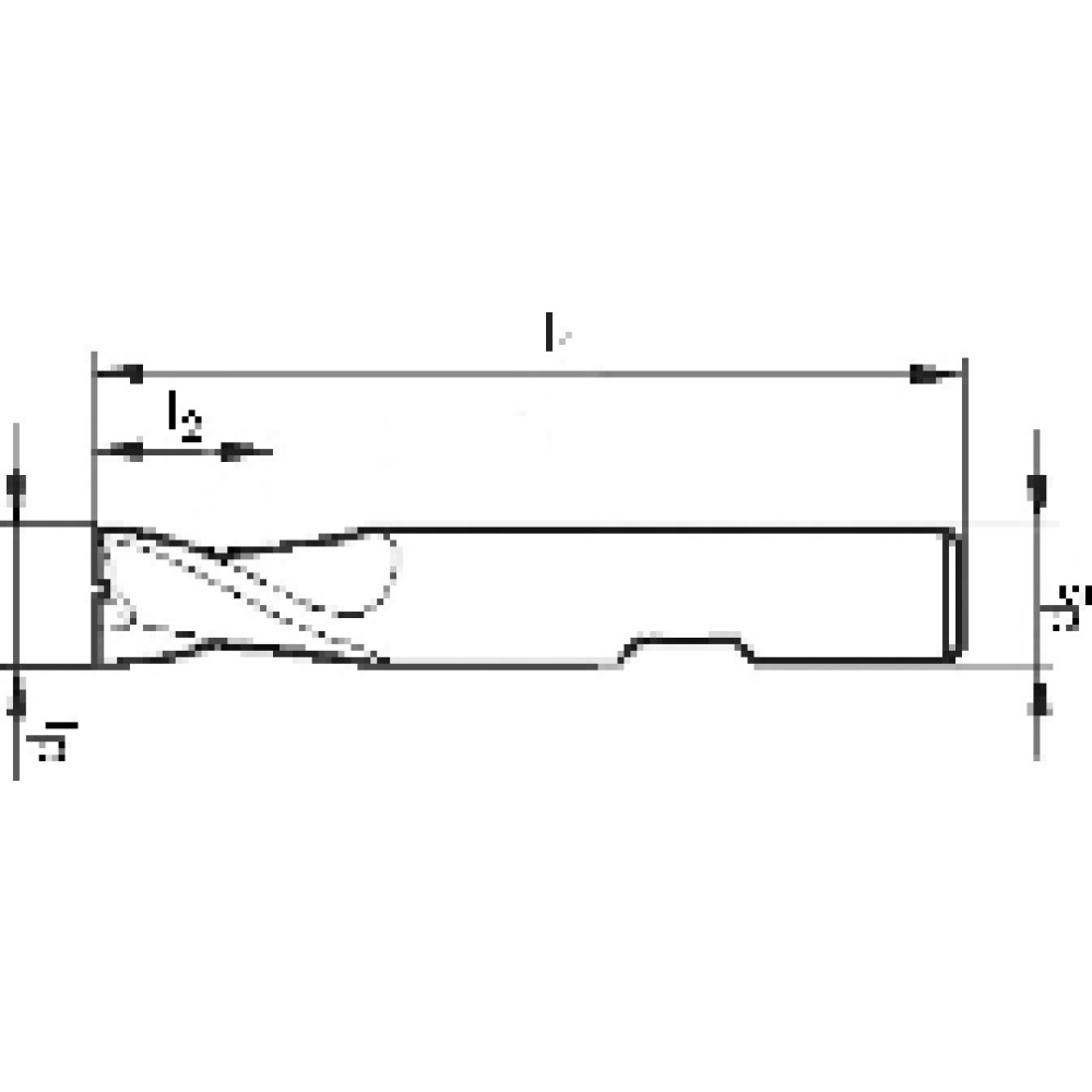 Langlochfräser M42, Typ N, lang Produktbild img3 L