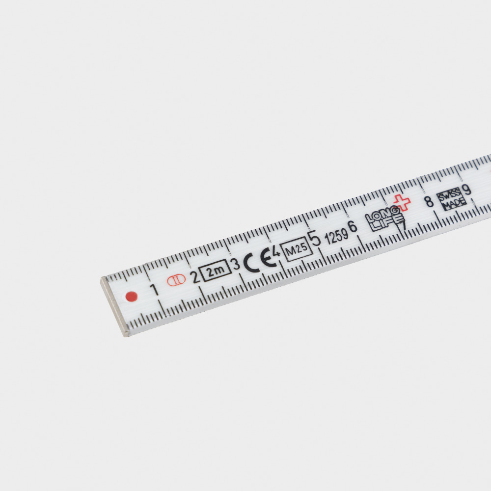 Gliedermaßstab Kunststoff Fiberglas-verstärkt, Länge 2 m Produktbild img5 L