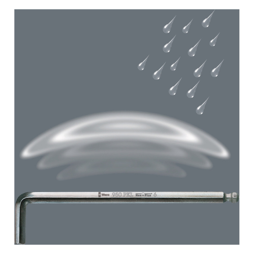 950/9 Hex-Plus 8 Winkelschlüsselsatz, 10-teilig, metrisch, gestellverchromt Produktbild img6 L