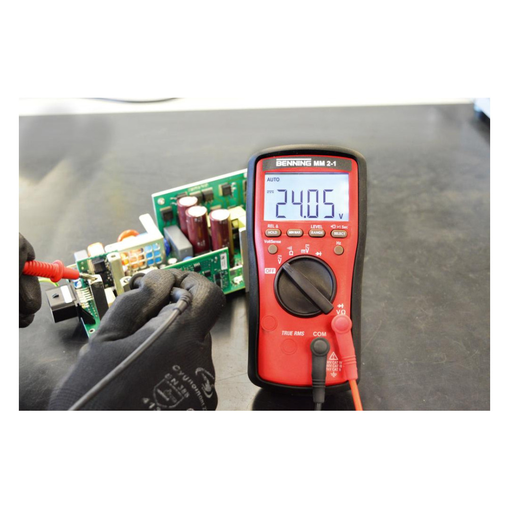 Benning TRMS Digital-Multimeter Produktbild img2 L