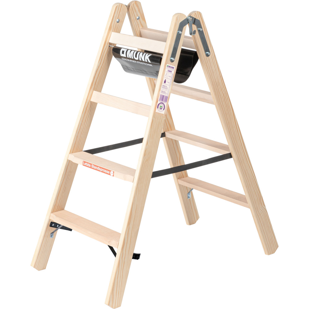 Holz-Stufenstehleitern Produktbild img1 L