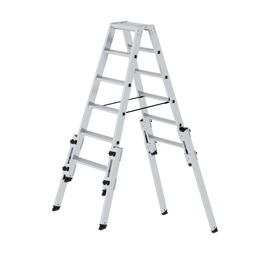 Alu-Stufen-Stehleiter treppengängig Produktbild img1 L