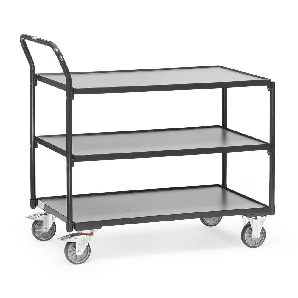 Leichter Tischwagen, 3 Ebenen, "Grey-Edition" Produktbild img1 L