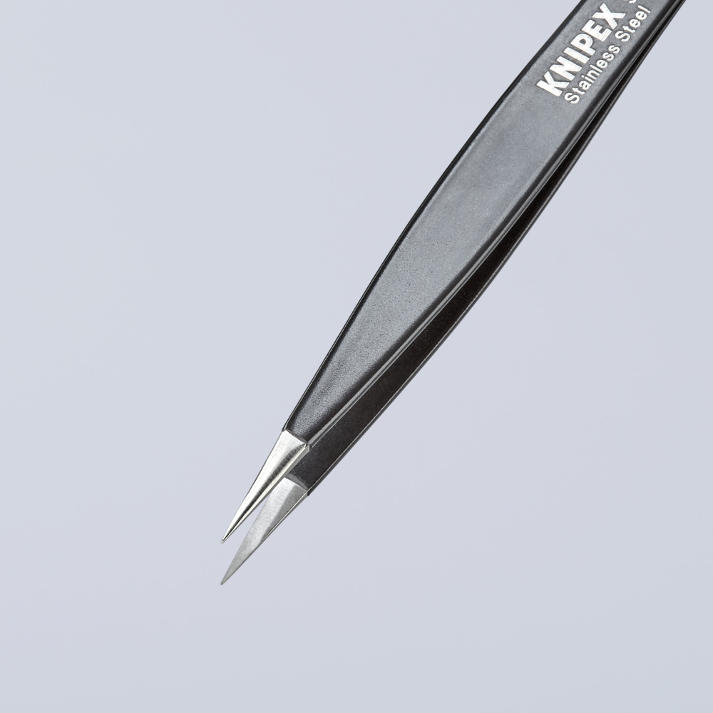 Knipex Präzisionspinzetten ESD, mattiert Produktbild img4 L