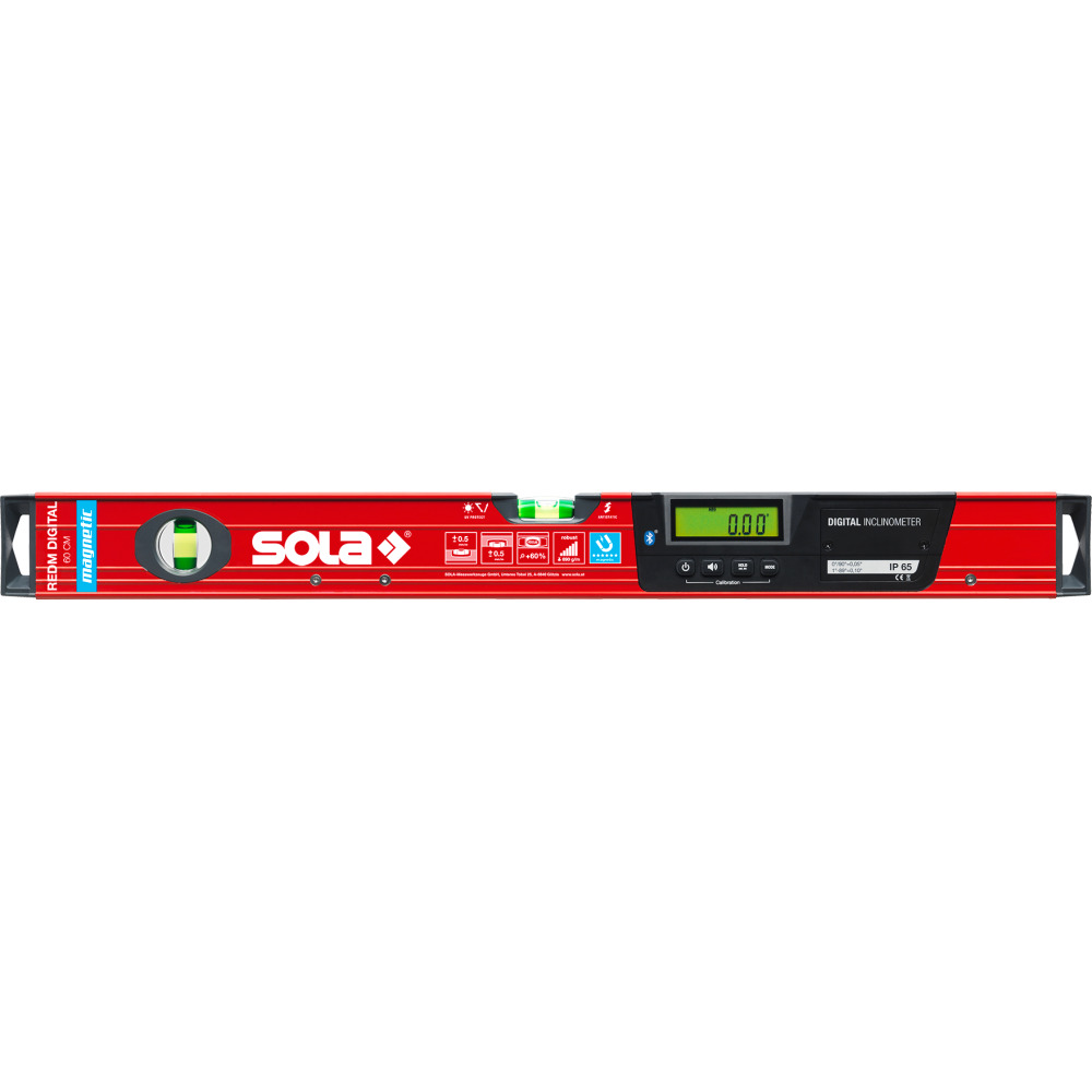 Digital Neigungswasserwaage REDM DIGITAL, Magnete Produktbild img1 L