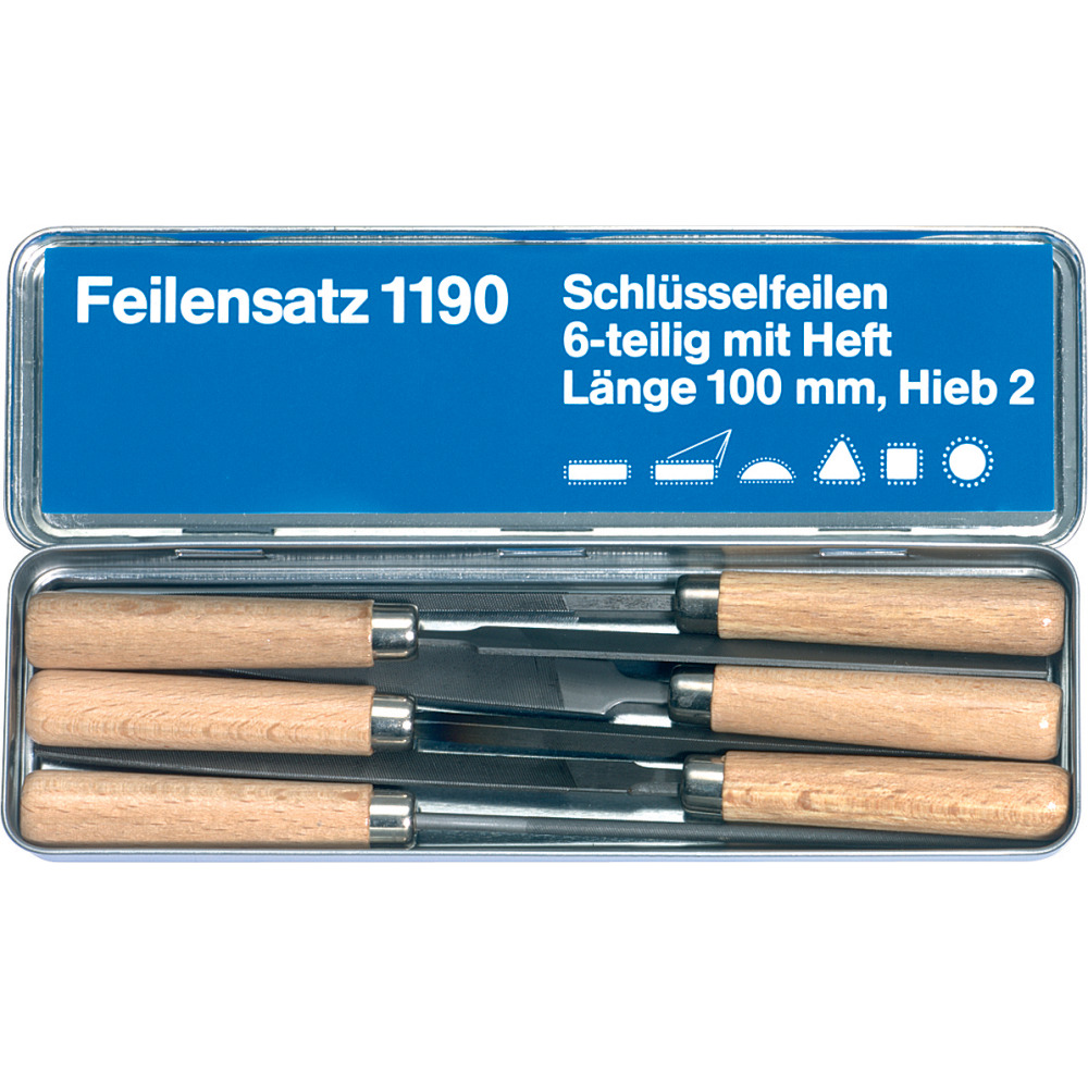 Schlüsselfeilen-Sortiment  Produktbild img1 L