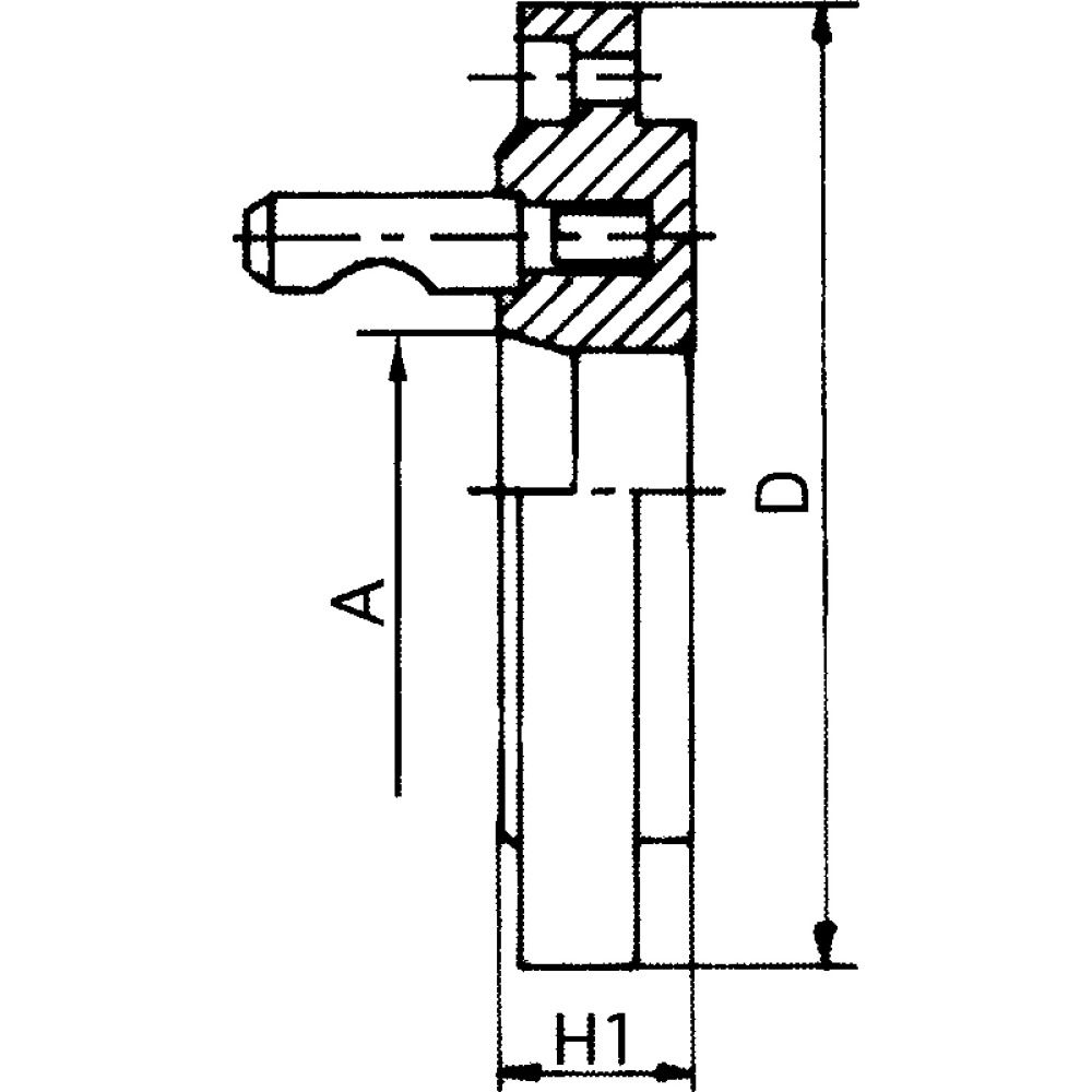 Kurzkegelflansch,für Spindelk.mit Camlock. Produktbild img2 L