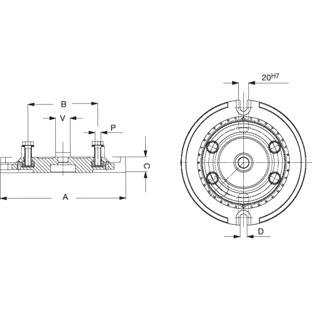Standard-Drehplatte Produktbild img2 L