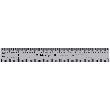 Stahllineal, breit und starr, mm/inch Produktbild img1 S