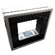 Elektrische Rahmen-Wasserwaage MICROLEVEL, 0,01 mm/m, Länge 150 mm Produktbild img1 S