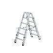 Alu-Stufen-Stehleiter treppengängig Produktbild img2 S