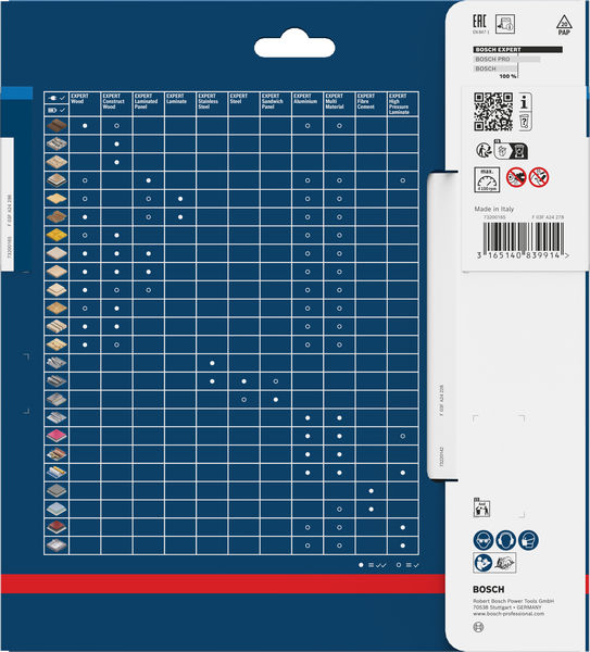 EXPERT Stainless Steel Kreissägeblatt, 185x1,9/1,6x20 mm, Z36 Produktbild img1 L