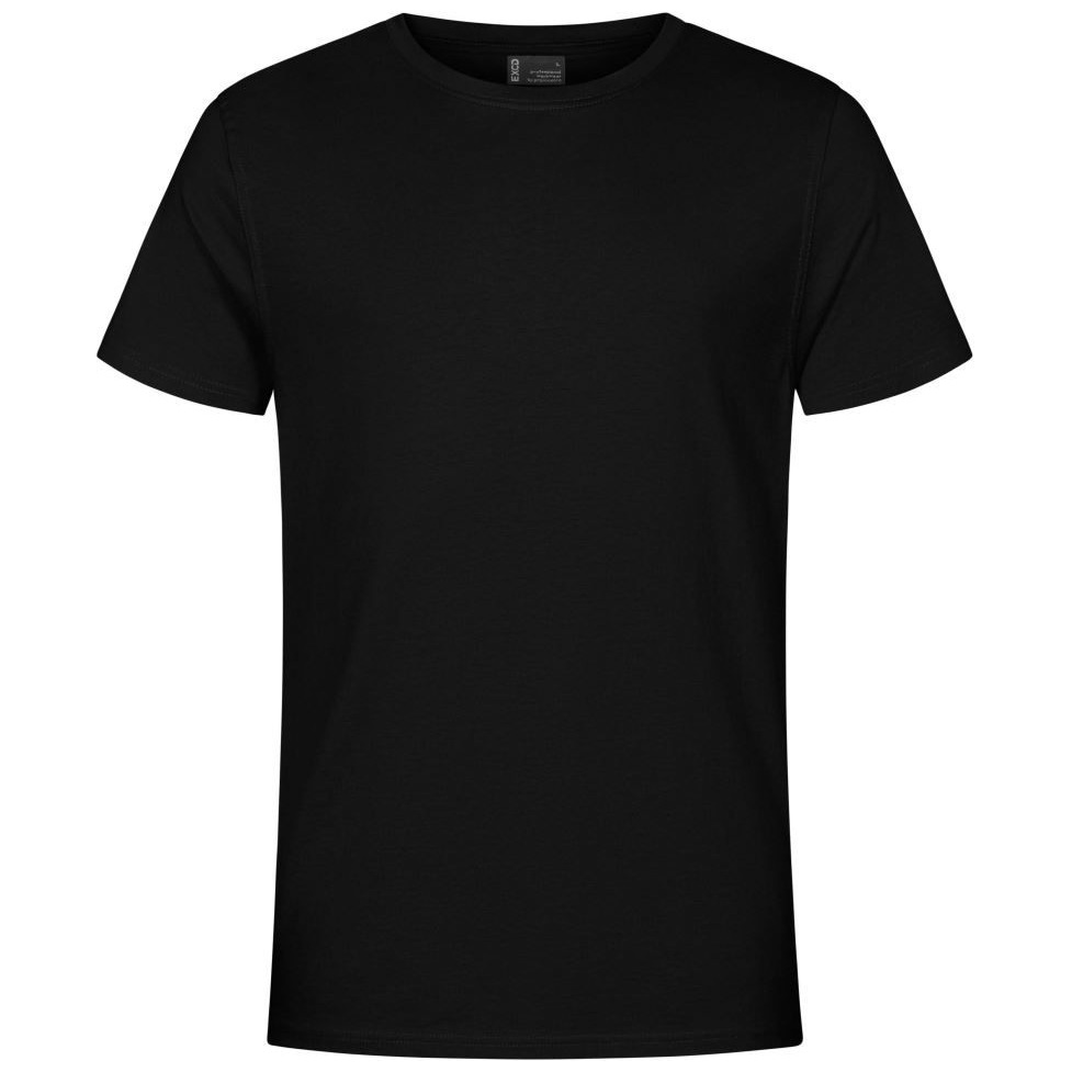 Herren Workwear T-Shirt - EXCD - Black Produktbild img1 L