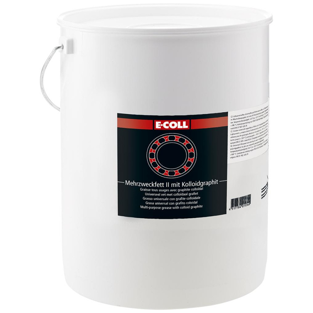 Mehrzweckfett II, graph. 5kg Eimer bleifrei E-COLL Produktbild img1 L