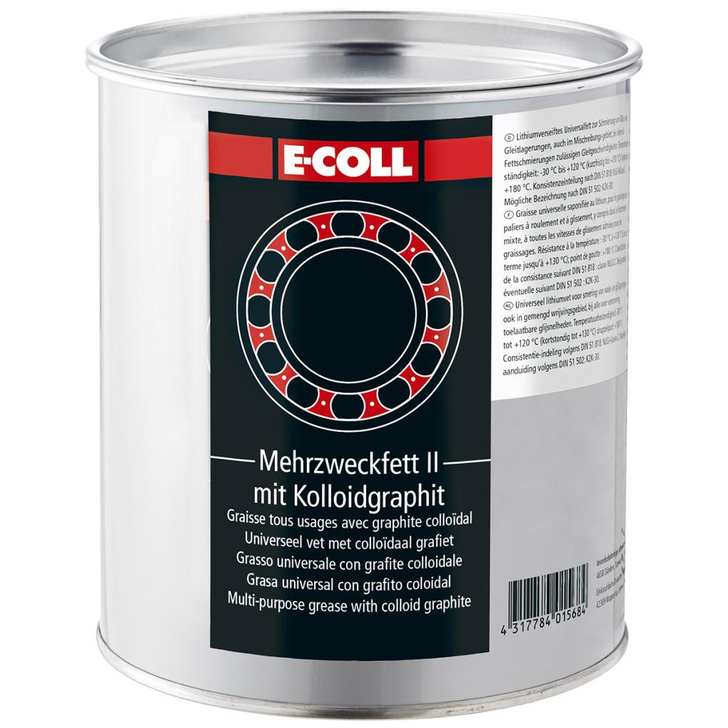 Mehrzweckfett II, graph. 5kg Eimer bleifrei E-COLL Produktbild img1 L