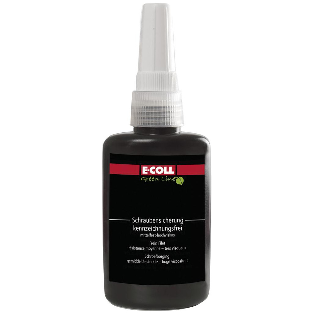 Schraubensicherung 50g hochfest-mittelviskoskennzeichnungsfrei E-COLL Produktbild img1 L