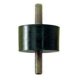 Gummi-Metall-Puffer zylindrisch Typ A D100xH100mm M16x41 NR55 Produktbild img1 L