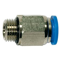 Gerade SteckverschraubungBlaue Serie, G1/2 a., Schlauch-Ø 12 RIEGLER Produktbild img1 L