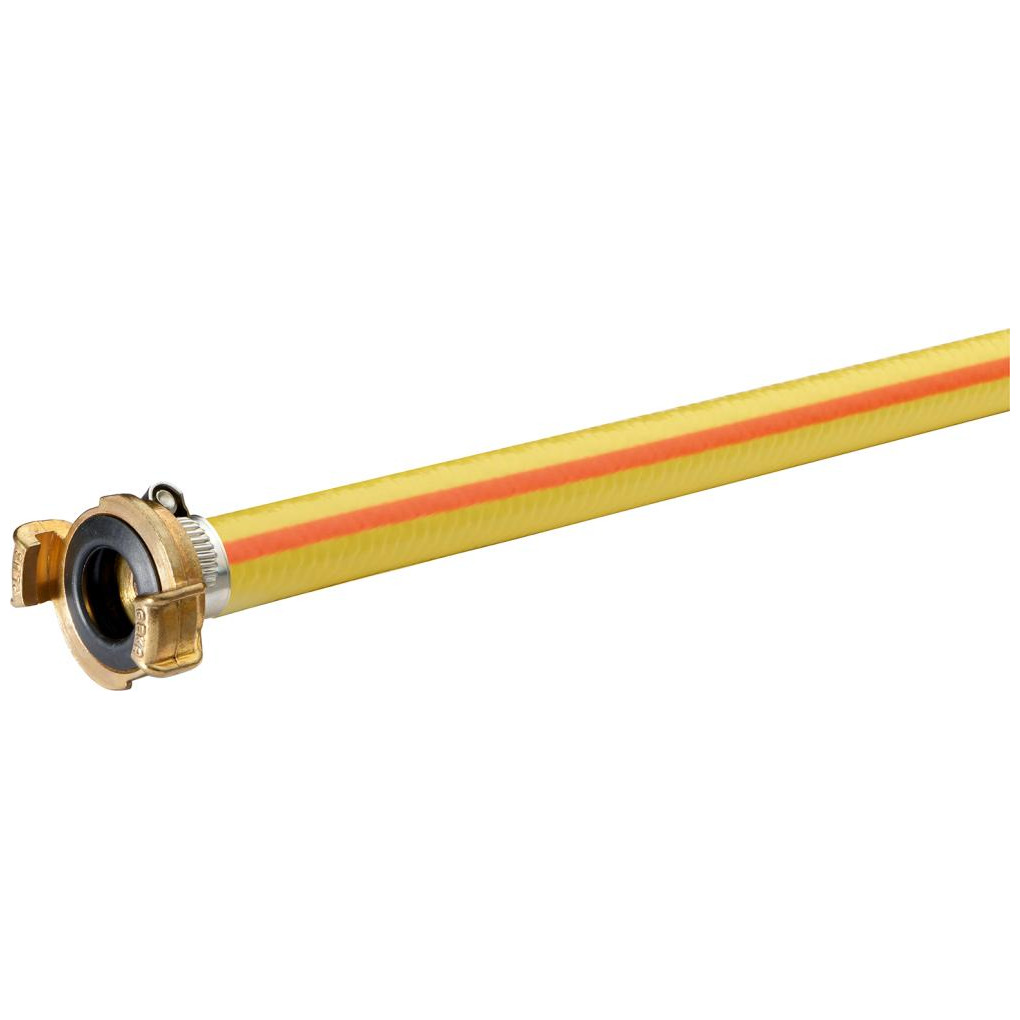 Wasserschlauch Plexus AT gelb, 1/2", 25m mit 2 Klauen-Kupplungen APD Produktbild img1 L