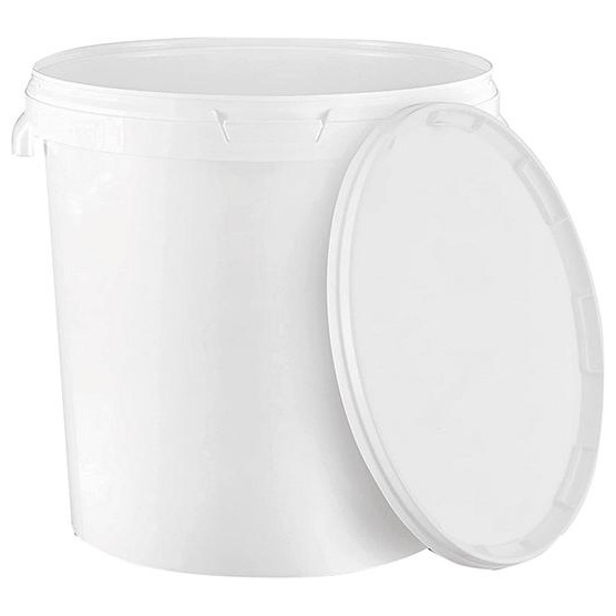 Anrühreimer 30 Liter weißrund mit Skala Kronen Produktbild img1 L