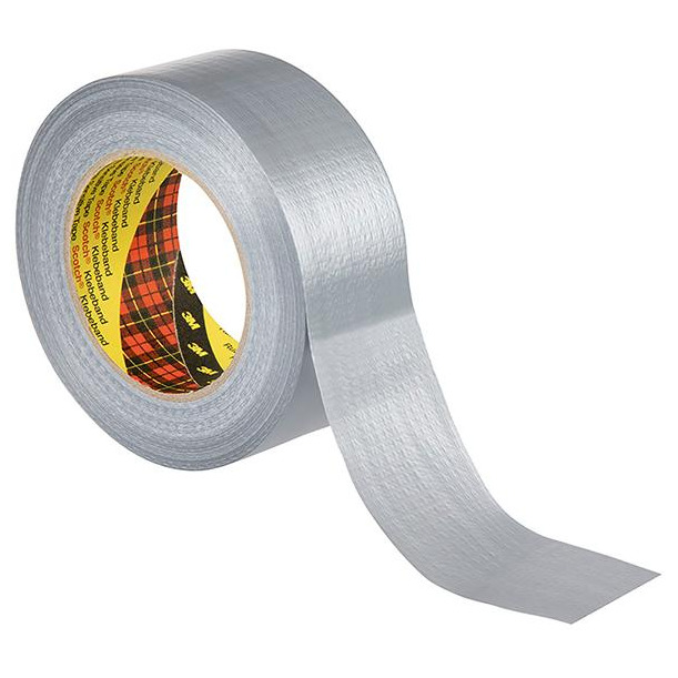 Formflexibles Universal Gewebeklebeband 2904 Silber, 48 mm x 50 m 3M" Produktbild img1 L