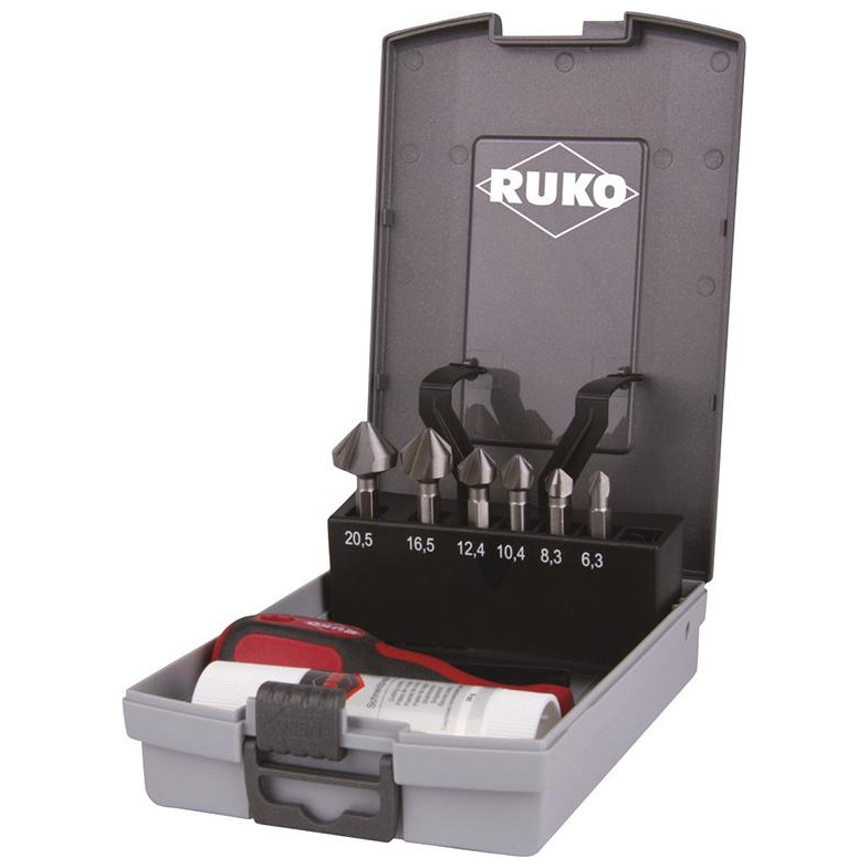 Kegels.-bit HSS 90G lang 1/4 Zoll 90G in Rosekassette RUKO Produktbild img1 L