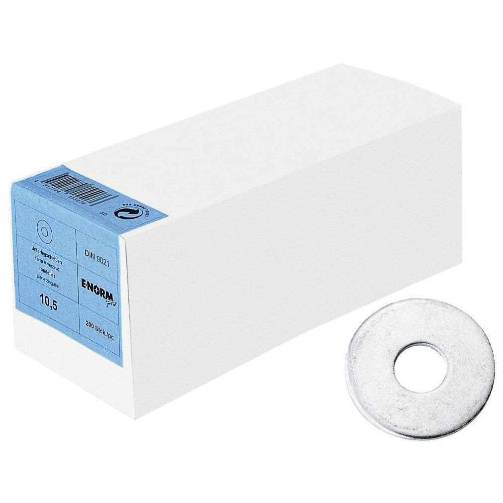 Unterlegscheibe DIN 9021, 15x44x3mm, galv. verzinkt Produktbild img1 L